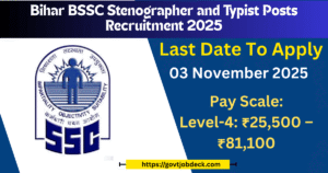 Bihar-BSSC-Stenographer-and-Typist-Posts-Recruitment-2025