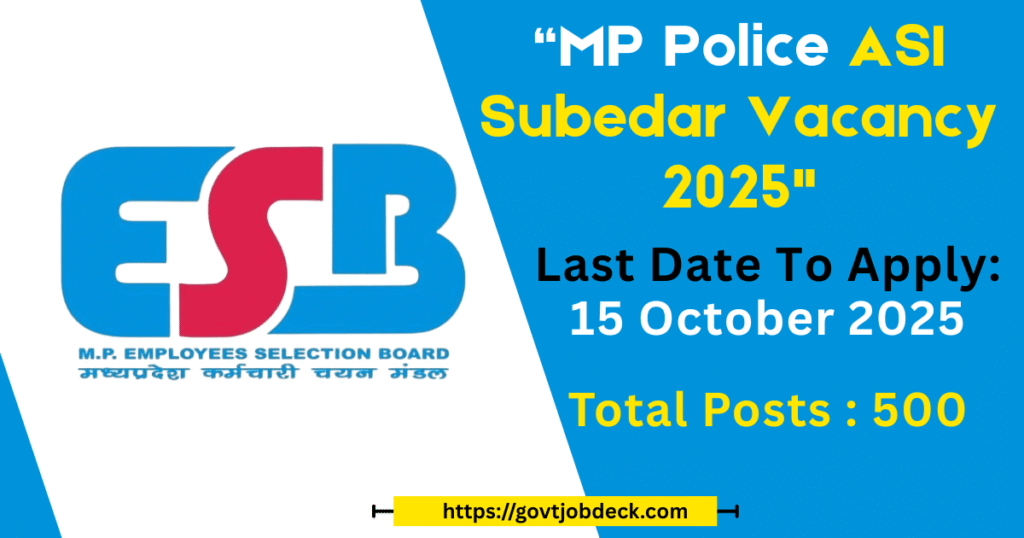 MP-Police-ASI-Subedar-Vacancy-2025