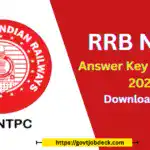 RRB-NTPC-answer-key-2025-released