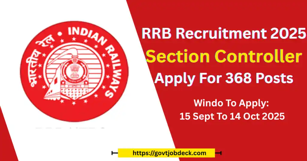 RRB-Recruitment-2025-Section-Controller
