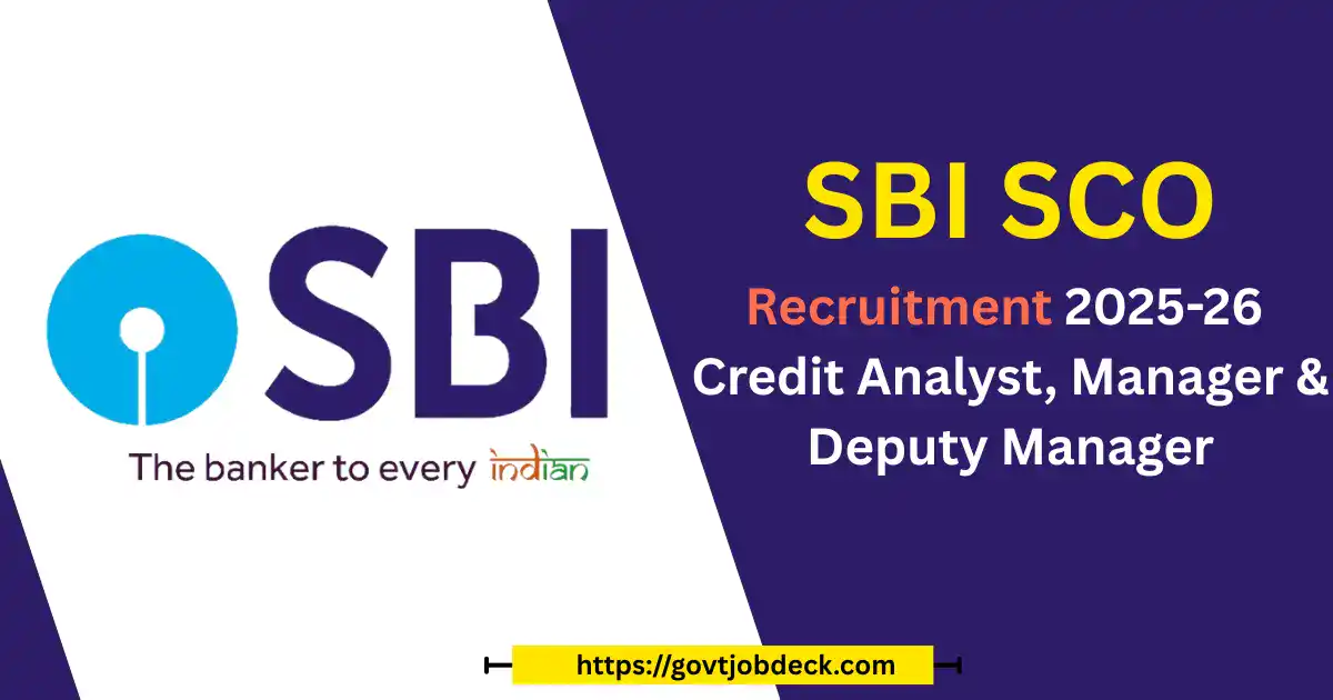 SBI-SCO-Recruitment-2025-26