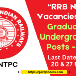 RRB NTPC Recruitment 2025