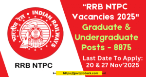 RRB NTPC Recruitment 2025