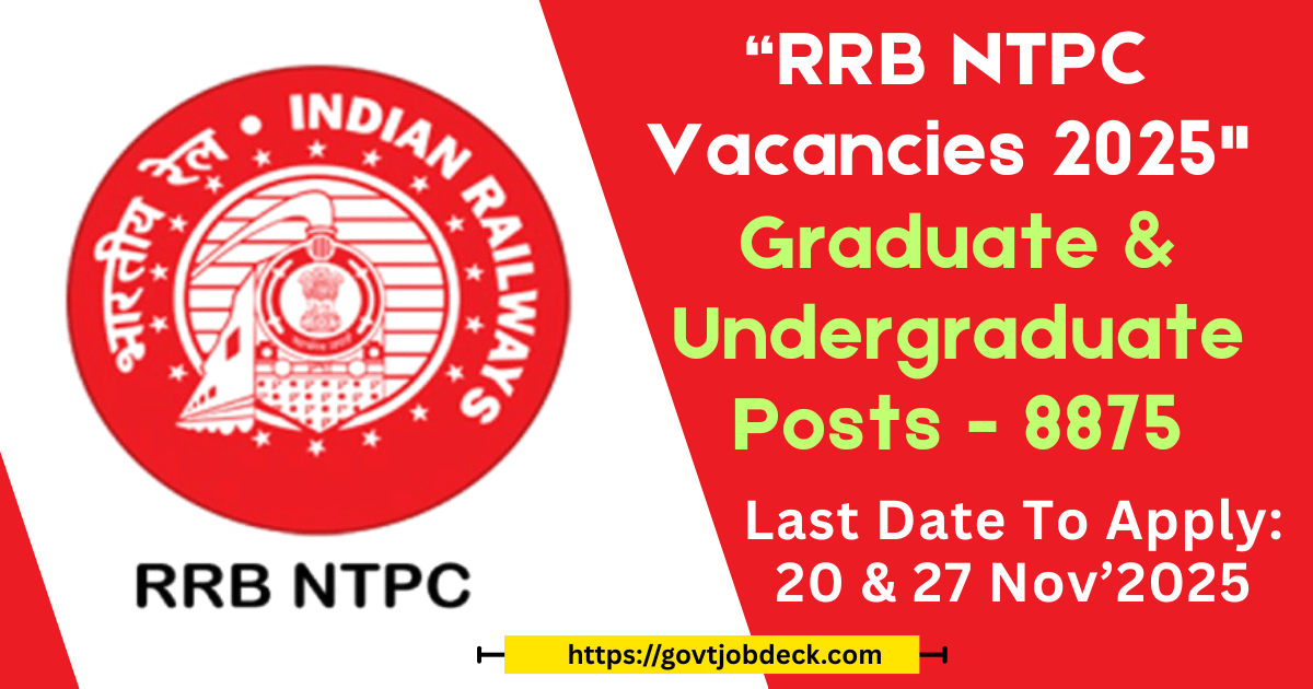 RRB NTPC Recruitment 2025