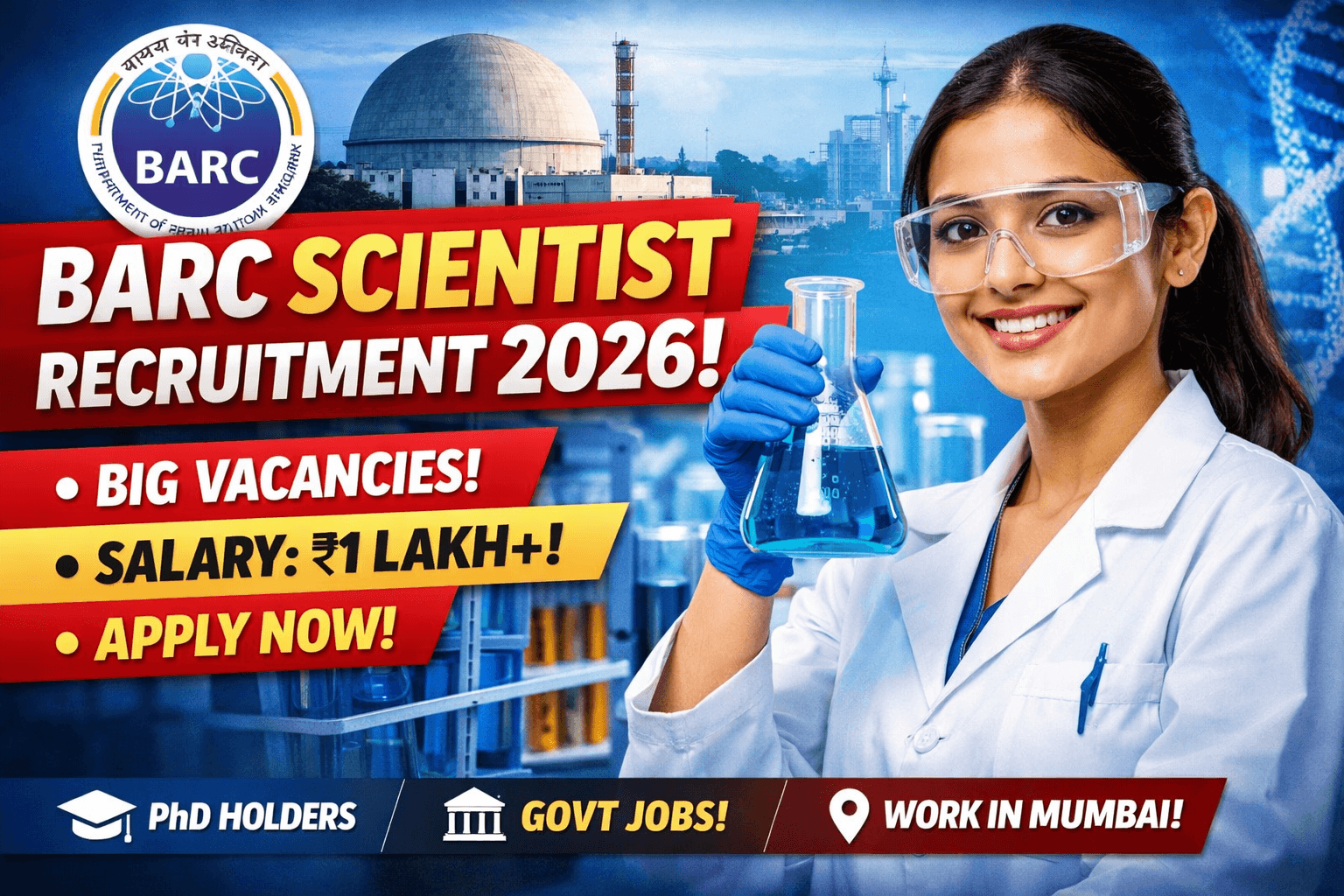 BARC Research Associate Recruitment 2026 govtjobdeck