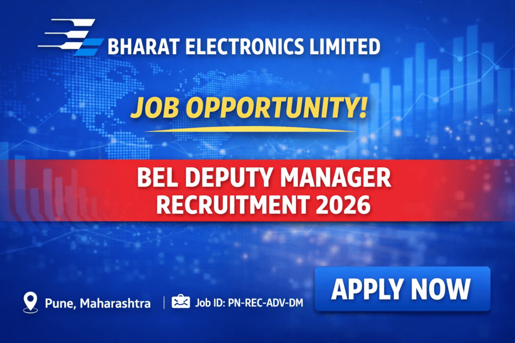 BEL Deputy Manager Recruitment 2026