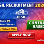 ICSIL Recruitment 2026: 19 Vacancies, Apply Online, Eligibility, Last Date ICSIL Recruitment 2026 govtjobdeck