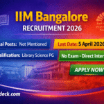IIM Bangalore Professional Assistant Recruitment 2026 – Apply Online for Library Posts IIM Bangalore Professional Assistant Recruitment 2026 – Apply Online for Library Posts
