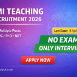 JMI Teaching Recruitment 2026