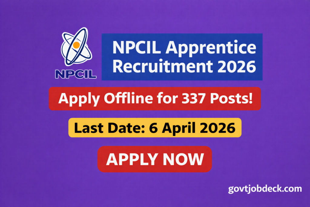NPCIL-Apprentice-Recruitment-2026-govtjobdeck