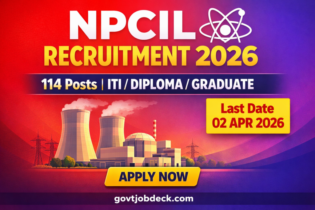 NPCIL Tarapur Recruitment 2026