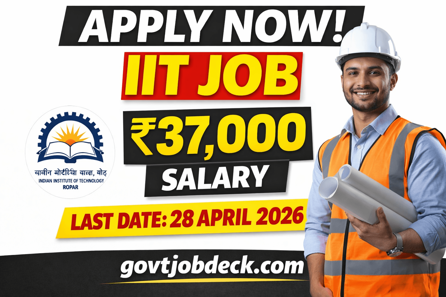 IIT Ropar JRF Recruitment 2026 Out