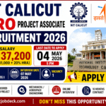 NIT Calicut ISRO Project Associate Recruitment 2026