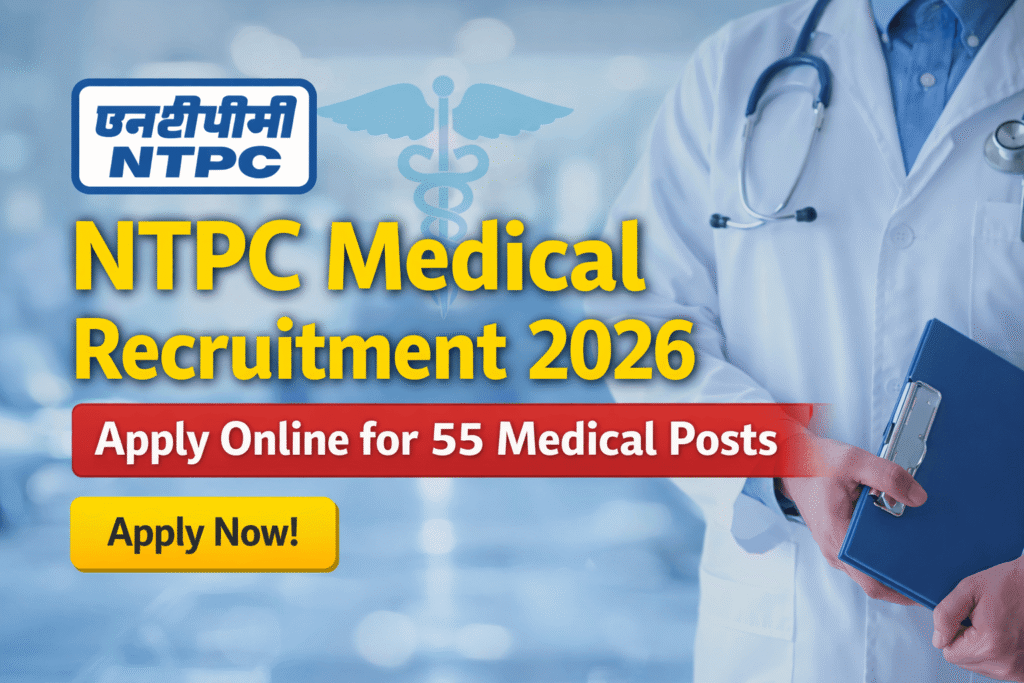 NTPC Medical Recruitment 2026 OUT