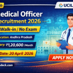 UCIL Medical Officer Recruitment 2026