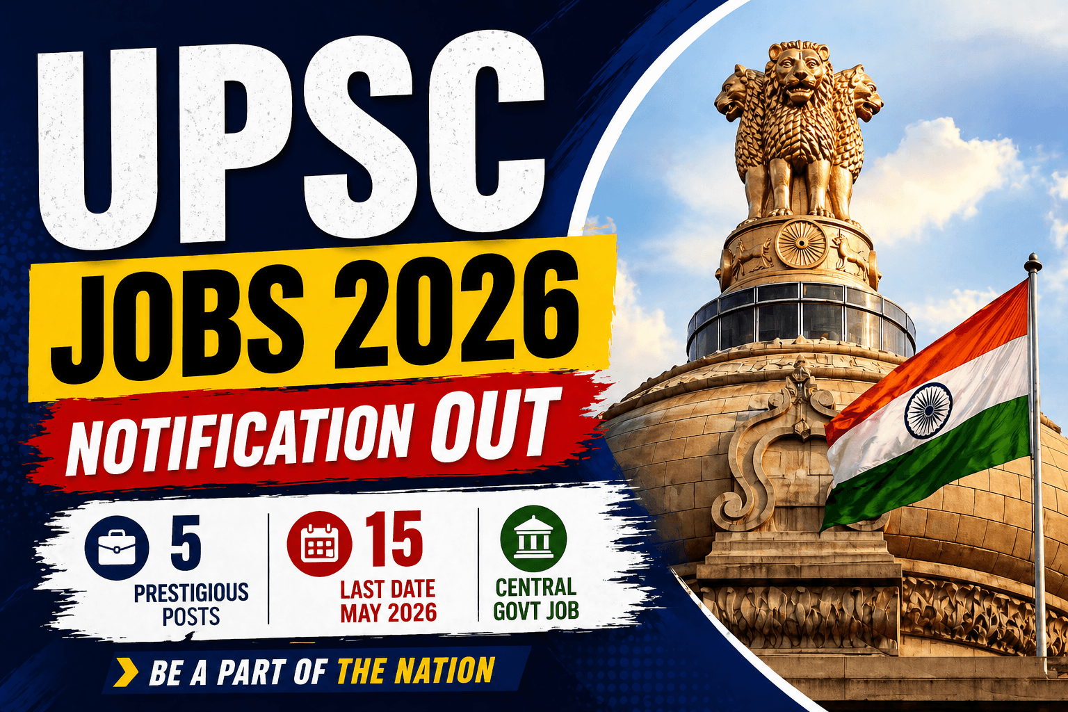 UPSC Recruitment 2026 Notification govtjobdeck