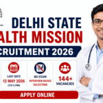 Delhi State Health Mission Recruitment 2026