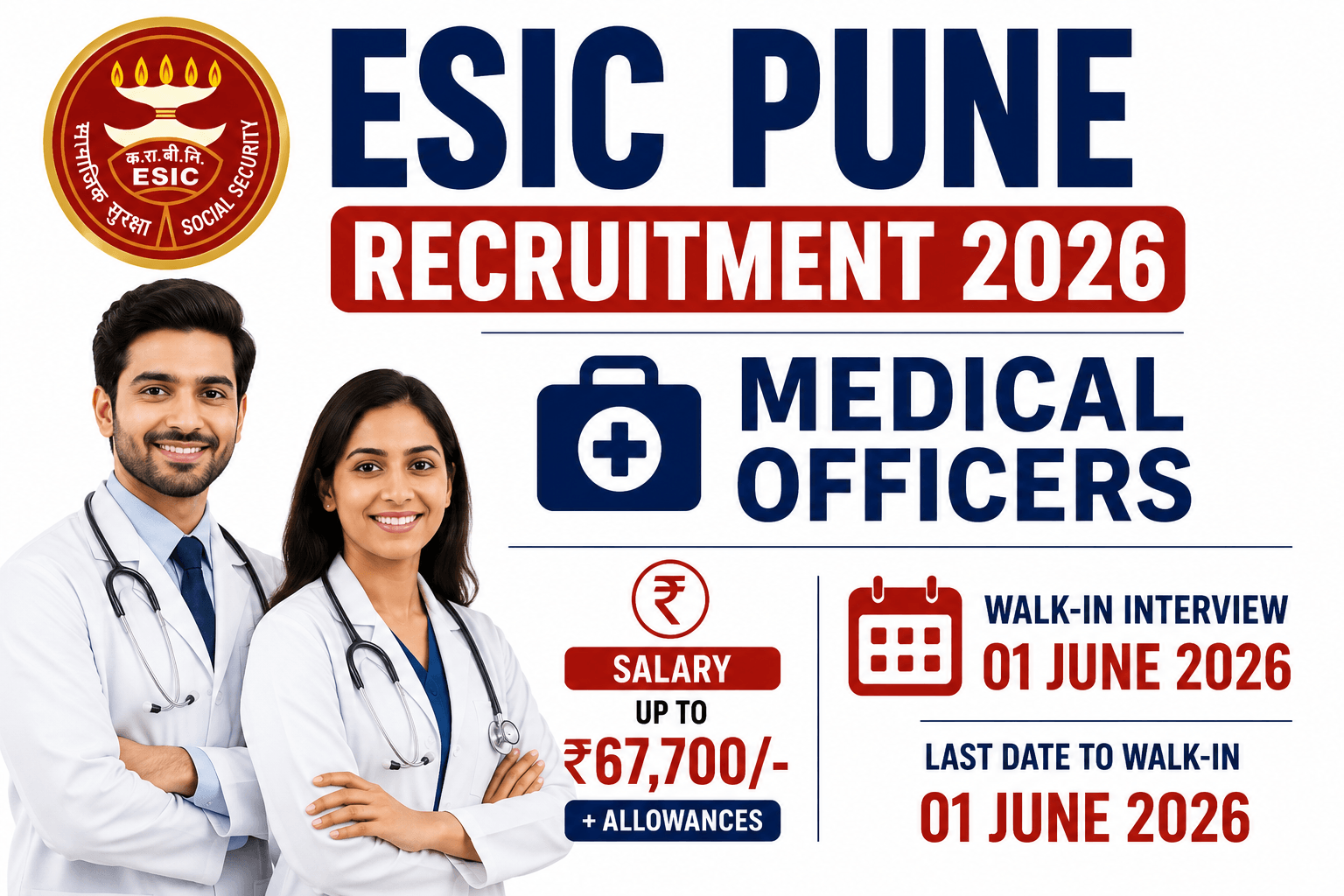 ESIC Pune Recruitment 2026