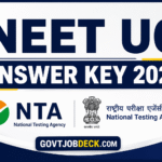NEET UG Answer Key 2026