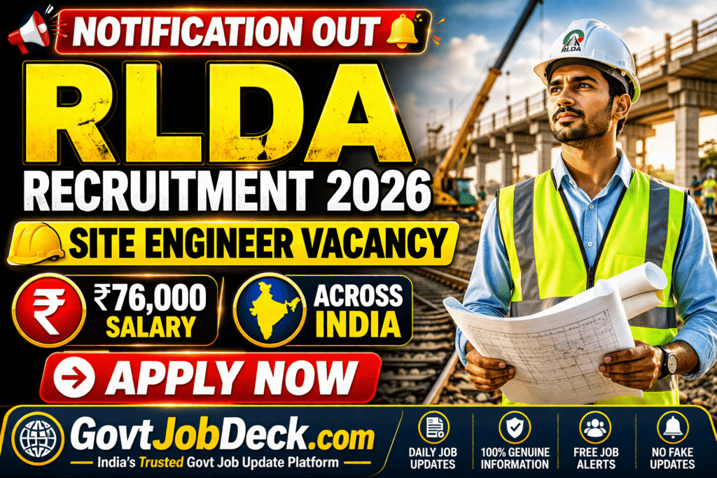 RLDA Recruitment 2026