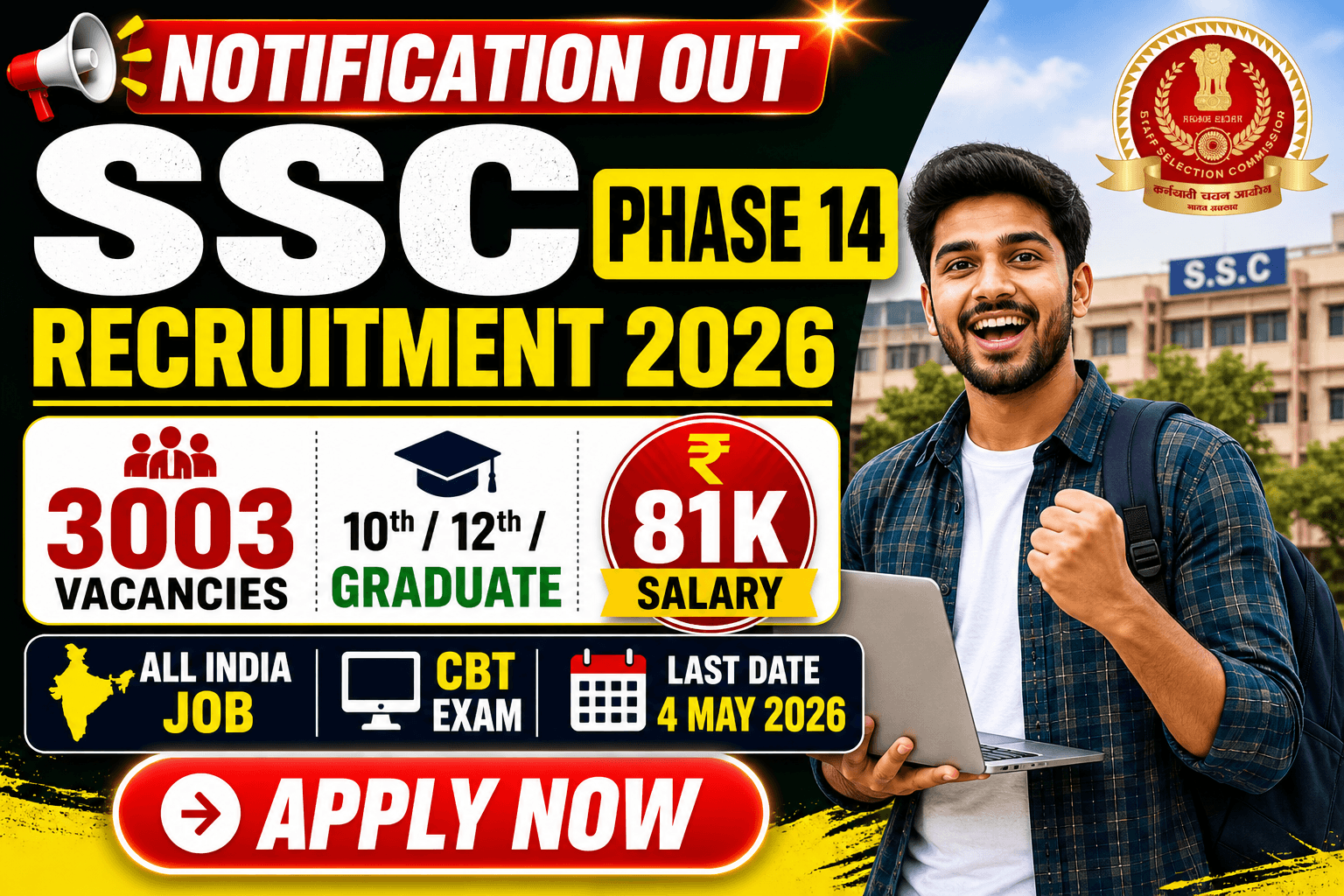 SSC-Selection-Post-Phase-14-Recruitment-2026-govtjobdeck