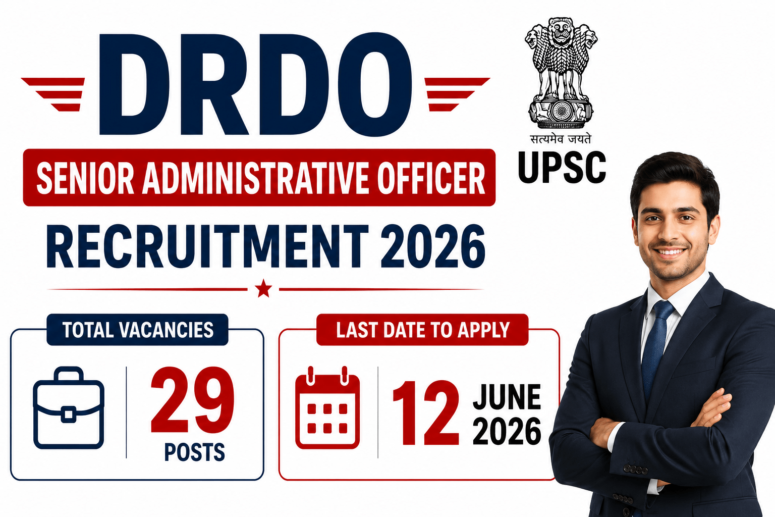 drdo-senior-administrative-officer-recruitment-2026