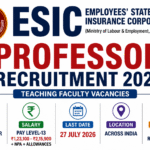 esic-professor-recruitment-2026-118-teaching-faculty-posts