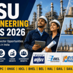 PSU Engineering Jobs 2026 – Best Public Sector Opportunities for Engineers in India PSU Engineering Jobs 2026 for Mechanical Civil Electrical Electronics and Computer Science Engineers