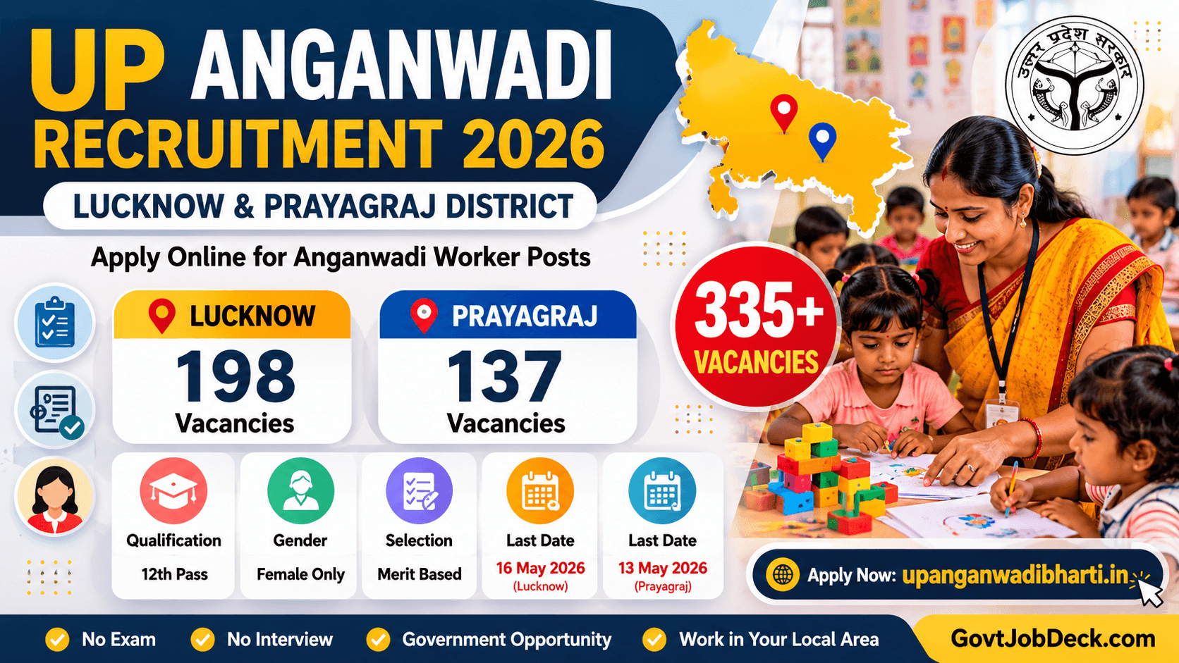 up-anganwadi-recruitment-2026-lucknow-prayagraj