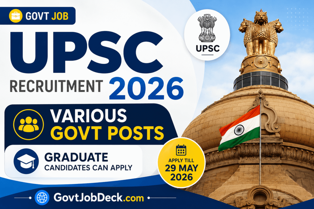 upsc-recruitment-2026-various-posts