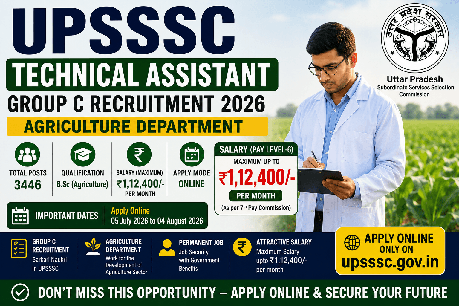 upsssc-technical-assistant-group-c-recruitment-2026