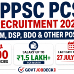 UPPSC PCS Recruitment 2026: 500 SDM, DSP & BDO Posts, Salary Up to ₹1.5 Lakh, Apply Before 27 July UPPSC PCS Recruitment 2026: 500 SDM, DSP & BDO Posts, Salary Up to ₹1.5 Lakh, Apply Before 27 July