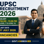 UPSC Recruitment 2026 Notification Out for 450 Vacancies | Apply Online for Group A & B Posts Before 17 July
