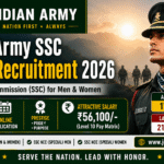 Indian Army SSC Officer Recruitment 2026: JAG & NCC Special Entry — Apply Online Indian Army SSC Officer Recruitment 2026 | JAG & NCC Special Entry Apply Online