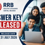 RRB CEN 08/2025 Answer Key 2026 Out – Raise Objections Before 7 August