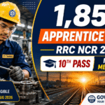 RRC NCR Apprentice Recruitment 2026: 1853 Posts for 10th Pass ITI, No Exam Selection | GovtJobDeck