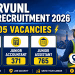 RVUNL Recruitment 2026: 2,005 Vacancies for Junior Engineer, Accountant & Junior Assistant