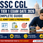 SSC CGL Tier 1 Exam Date 2026: Complete Guide to Schedule, Admit Card & Preparation SSC CGL Tier 1 Exam Date 2026: Official Schedule, Admit Card & Pattern