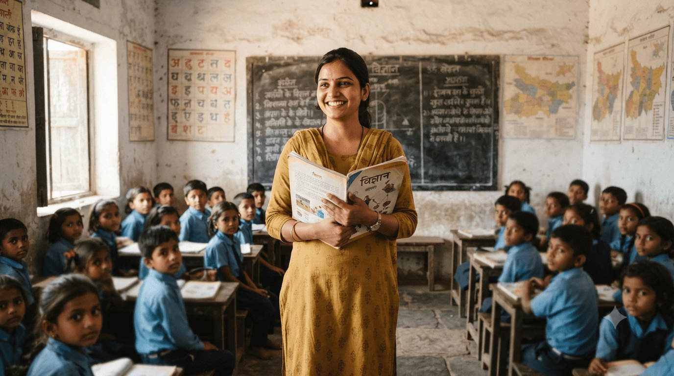 BPSC TRE 4.0 Recruitment 2026 school teacher in Bihar government classroom