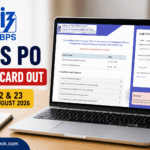 IBPS PO Admit Card 2026 OUT Now | Download Prelims Call Letter IBPS PO Admit Card 2026 released for Prelims exam