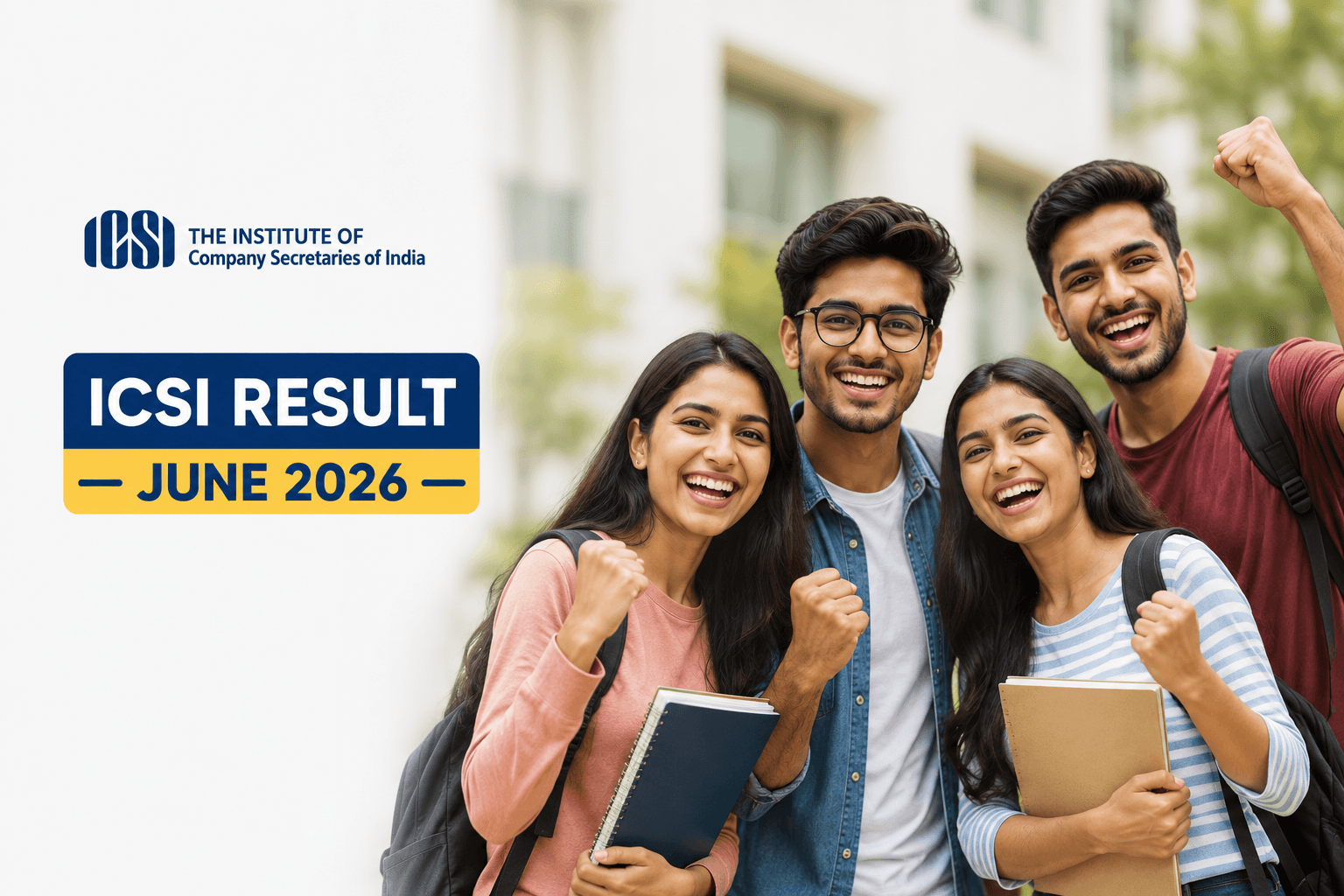 ICSI Result June 2026 CS Executive and Professional