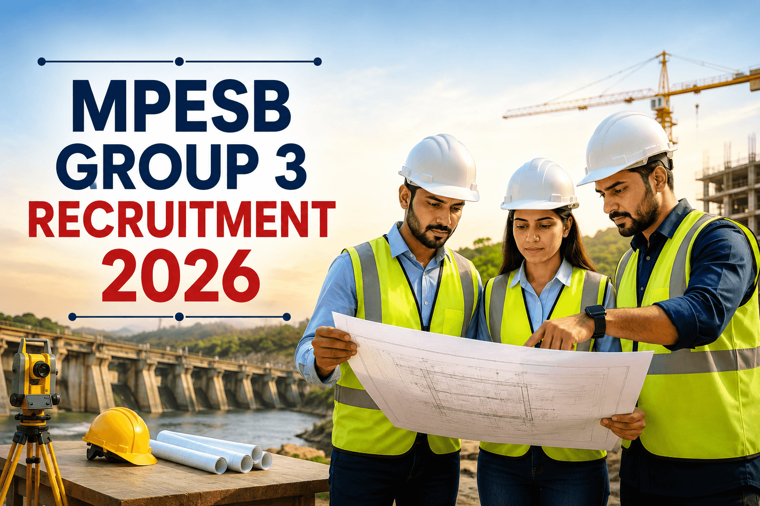 MPESB Group 3 Recruitment 2026 for Sub Engineer and other engineering jobs