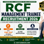 RCF Recruitment 2026 Out | 94 Posts of Management Trainee | Last Date 24 August | Apply Online RCF Recruitment 2026 Out for 94 Management Trainee Vacancies – Apply Online Before 24 August
