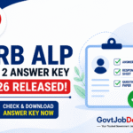 RRB ALP CBT 2 Answer Key 2026 Out, Download Response Sheet & Raise Objection