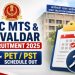 SSC MTS & Havaldar Recruitment 2025: PET/PST Schedule Out, Check 8,021 Vacancies, Result & Cutoff SSC MTS and Havaldar Recruitment 2025 PET PST schedule