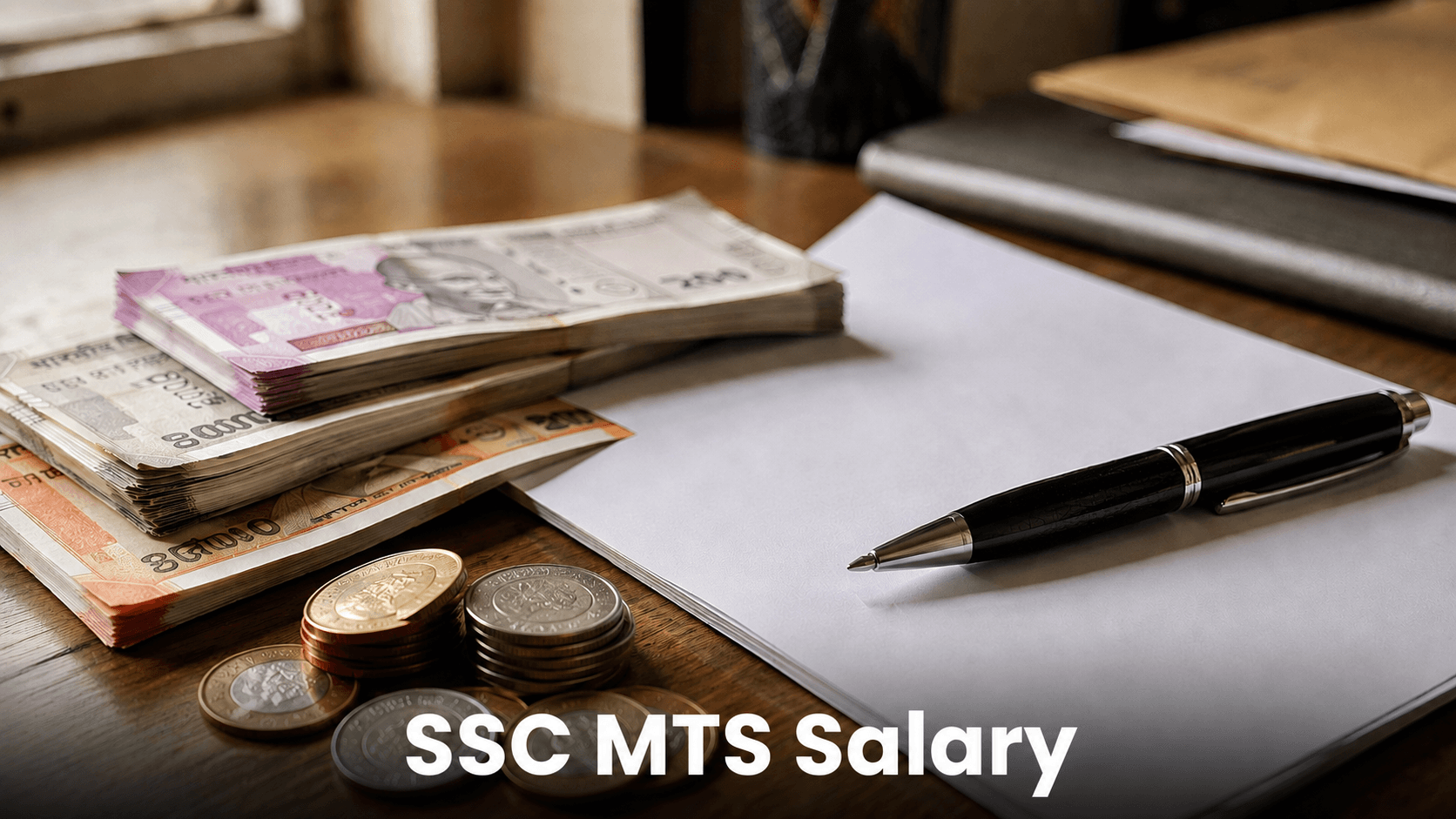 SSC MTS Salary 2026 in-hand pay structure chart