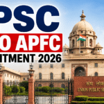 UPSC EPFO APFC Recruitment 2026 with UPSC building in background