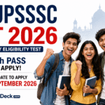 UPSSSC PET 2026 notification and online application