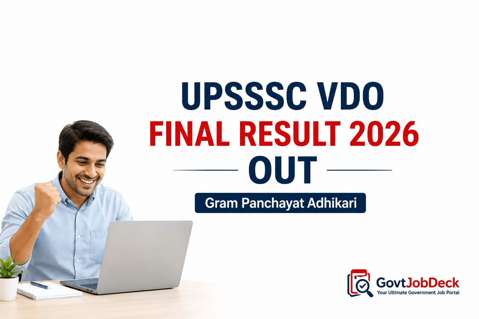 UPSSSC VDO Final Result 2026 and Cut Off Marks