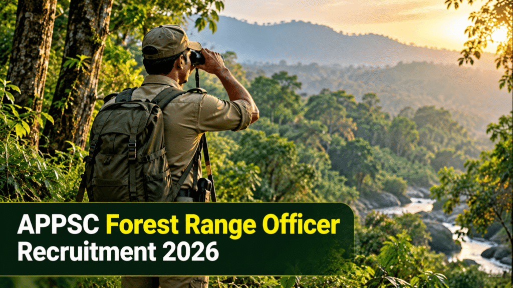 APPSC Forest Range Officer Recruitment 2026